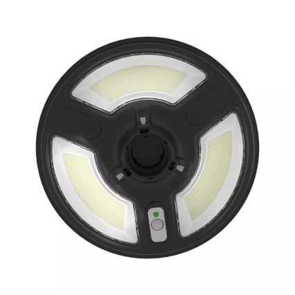 Светодиодный уличный фонарь на солнечной батарее с датчиком LED/7,5W/3,2V IP65 4000K 15000 mAh + дистанционное управление