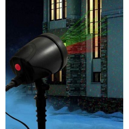 Светодиодный уличный лазерный проектор LED/5W/230V IP44