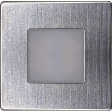 Светодиодный уличный лестничный светильник DECENTLY LED/1,7W/230V 3000/4000/6000K IP54 блестящий хром