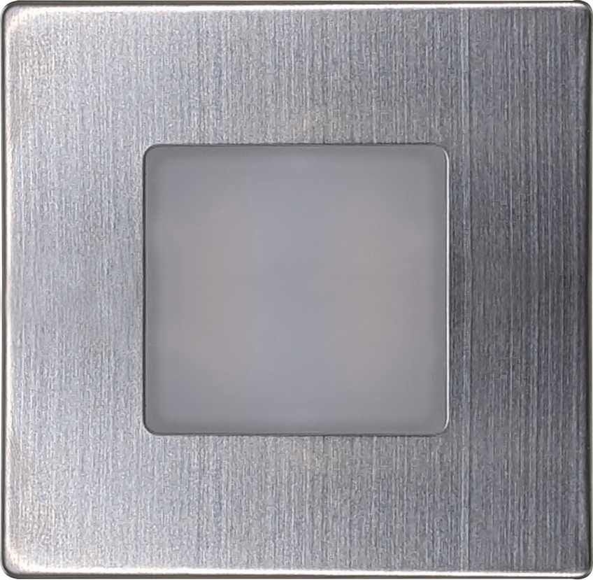Светодиодный уличный лестничный светильник DECENTLY LED/1,7W/230V 3000/4000/6000K IP54 блестящий хром
