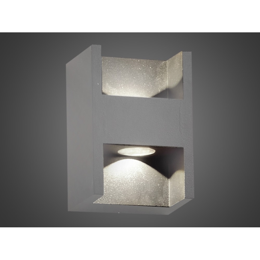 Светодиодный уличный настенный светильник CISSA 2xLED/2W/230V IP54