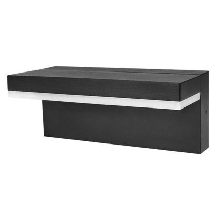 Светодиодный уличный настенный светильник HESTIO LED/9W/230V 4000K IP44 чёрный