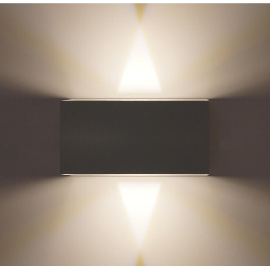 Светодиодный уличный настенный светильник LED/12W/230V IP54 белая