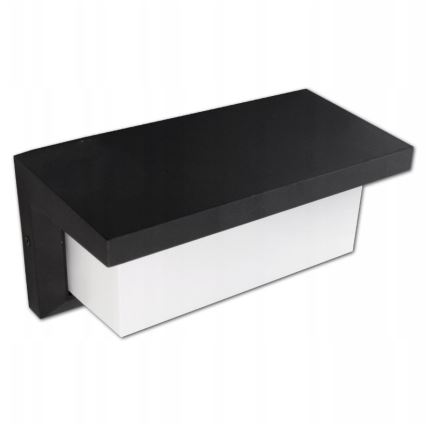 Светодиодный уличный настенный светильник LED/12W/230V IP54 черная