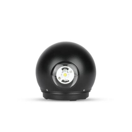 Светодиодный уличный настенный светильник LED/6W/230V 3000K IP65 черная