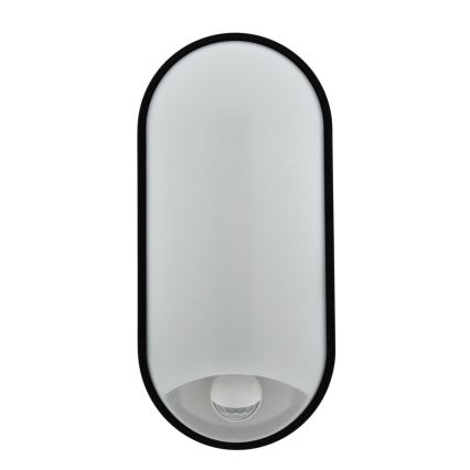 LED Диммируемый уличный настенный светильник с датчиком движения LED/12/15/18W/230V 3000K/4000K/6500K IP65 черный/белый