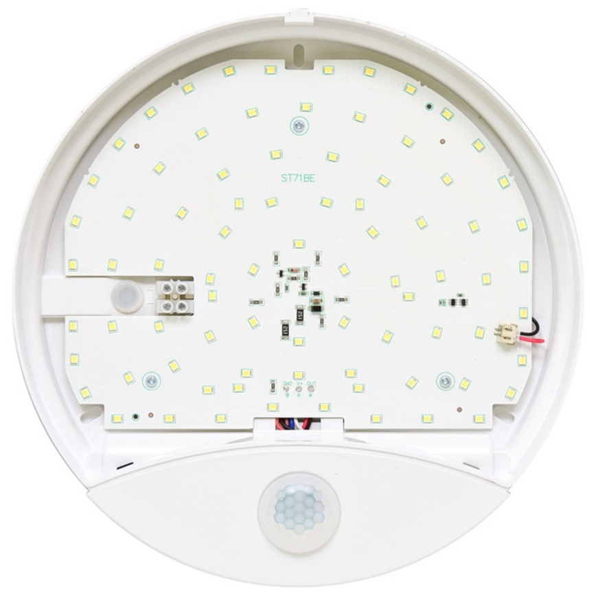 Светодиодный уличный настенный светильник с датчиком LORA LED/15W/230V IP44