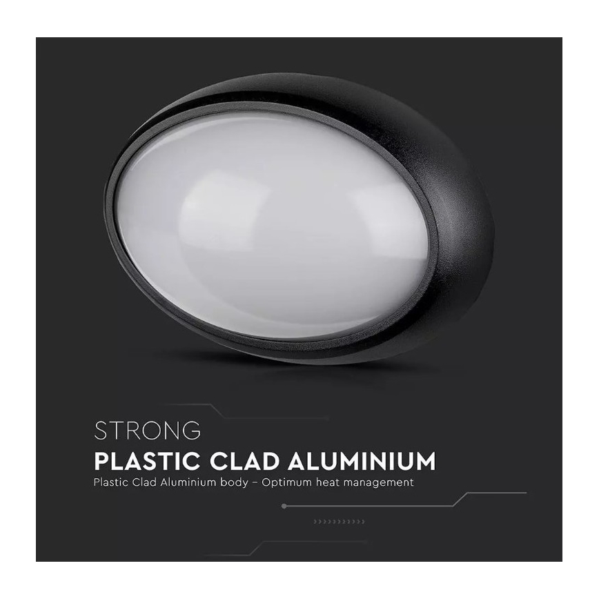 Светодиодный уличный потолочный светильник LED/12W/230V IP54