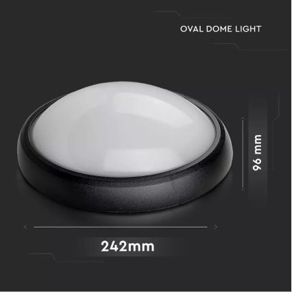 Светодиодный уличный потолочный светильник LED/12W/230V IP54