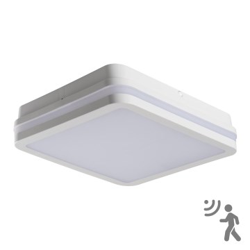 Светодиодный уличный потолочный светильник с датчиком BENO LED/24W/230V 4000K белый IP54