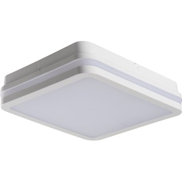 Светодиодный уличный потолочный светильник с датчиком движения BENO LED/24/30W/230V 3000/3500/4000K IP65 белый угловой