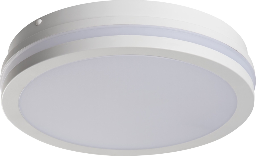 Светодиодный уличный потолочный светильник с датчиком движения BENO LED/24/30W/230V 3000/3500/4000K IP65 белый круглый
