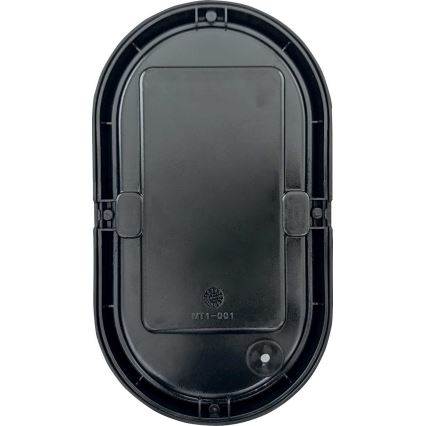 Светодиодный уличный потолочный светильник с датчиком LED/14W/230V IP54 черный