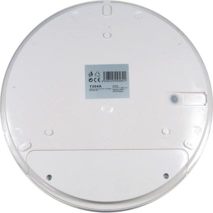 Светодиодный уличный потолочный светильник с датчиком LED/15W/230V IP44