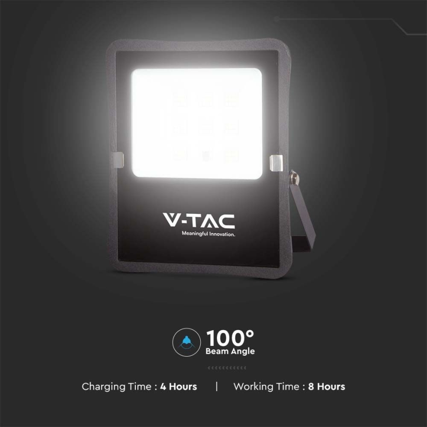 Светодиодный уличный прожектор на солнечной батарее LED/16W/3,2V 4000K IP65 + дистанционное управление