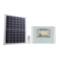 Светодиодный уличный прожектор на солнечной батарее LED/20W/3,2V IP65 4000K + дистанционное управление
