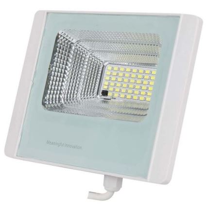Светодиодный уличный прожектор на солнечной батарее LED/20W/3,2V IP65 4000K + дистанционное управление