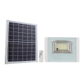 Светодиодный уличный прожектор на солнечной батарее LED/20W/3,2V IP65 6400K + дистанционное управление