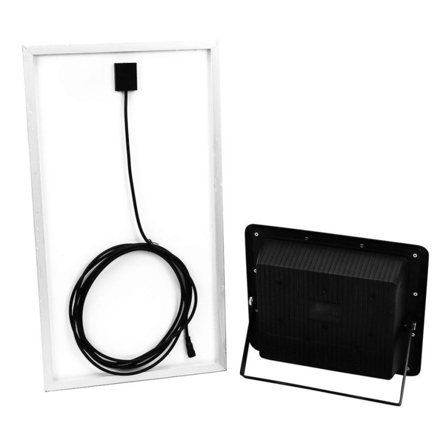 Светодиодный уличный прожектор на солнечной батарее LED/40W/10V IP65 6000K + дистанционное управление