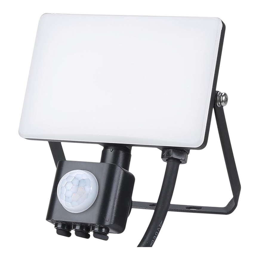 Светодиодный уличный прожектор с датчиком LED/20W/230V 5000K IP44