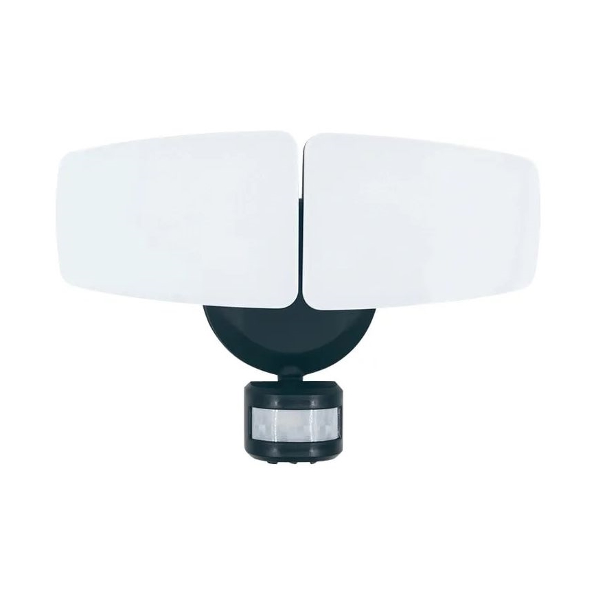 Светодиодный уличный прожектор с датчиком LED/24W/230V 3000/4000/6000K IP54 антрацит