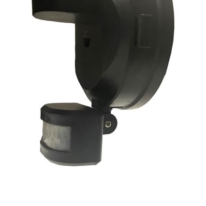 Светодиодный уличный прожектор с датчиком LED/24W/230V 3000/4000/6000K IP54 черный
