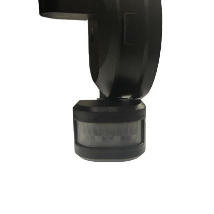 Светодиодный уличный прожектор с датчиком LED/24W/230V 3000/4000/6000K IP54 черный