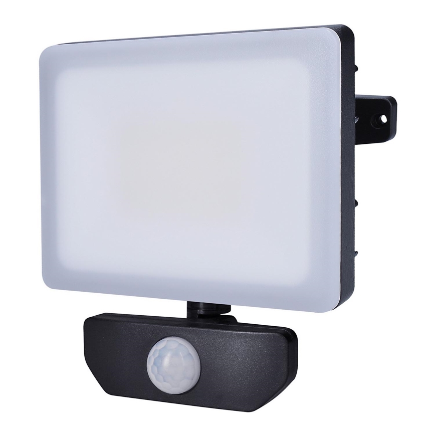 Светодиодный уличный прожектор с датчиком LED/30W/230V 4000K IP44