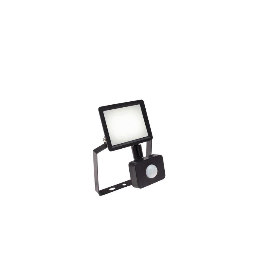 Светодиодный уличный прожектор с датчиком NOCTIS LUX 3 LED/10W/230V 4000K IP44 черный