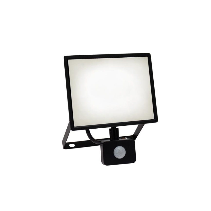 Светодиодный уличный прожектор с датчиком NOCTIS LUX 3 LED/50W/230V 4000K IP44 черный