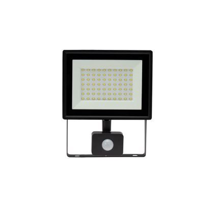 Светодиодный уличный прожектор с датчиком NOCTIS LUX 3 LED/50W/230V 4000K IP44 черный