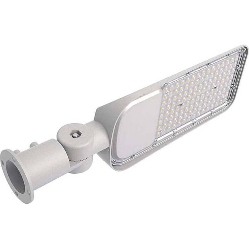 Светодиодный уличный светильник с датчиком сумерек SAMSUNG CHIP LED/100W/230V 6500K IP65 серый