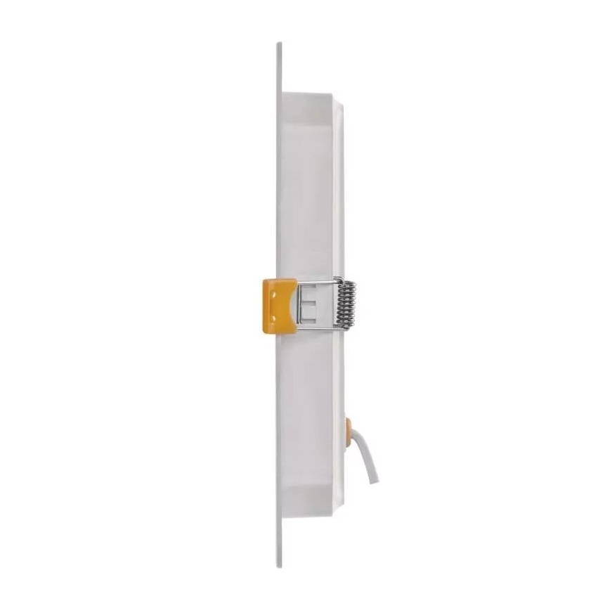 Светодиодный встраиваемый потолочный светильник LED/18W/230V 17x17 cm белая