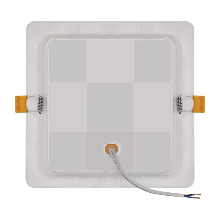 Светодиодный встраиваемый потолочный светильник LED/18W/230V 17x17 cm белая