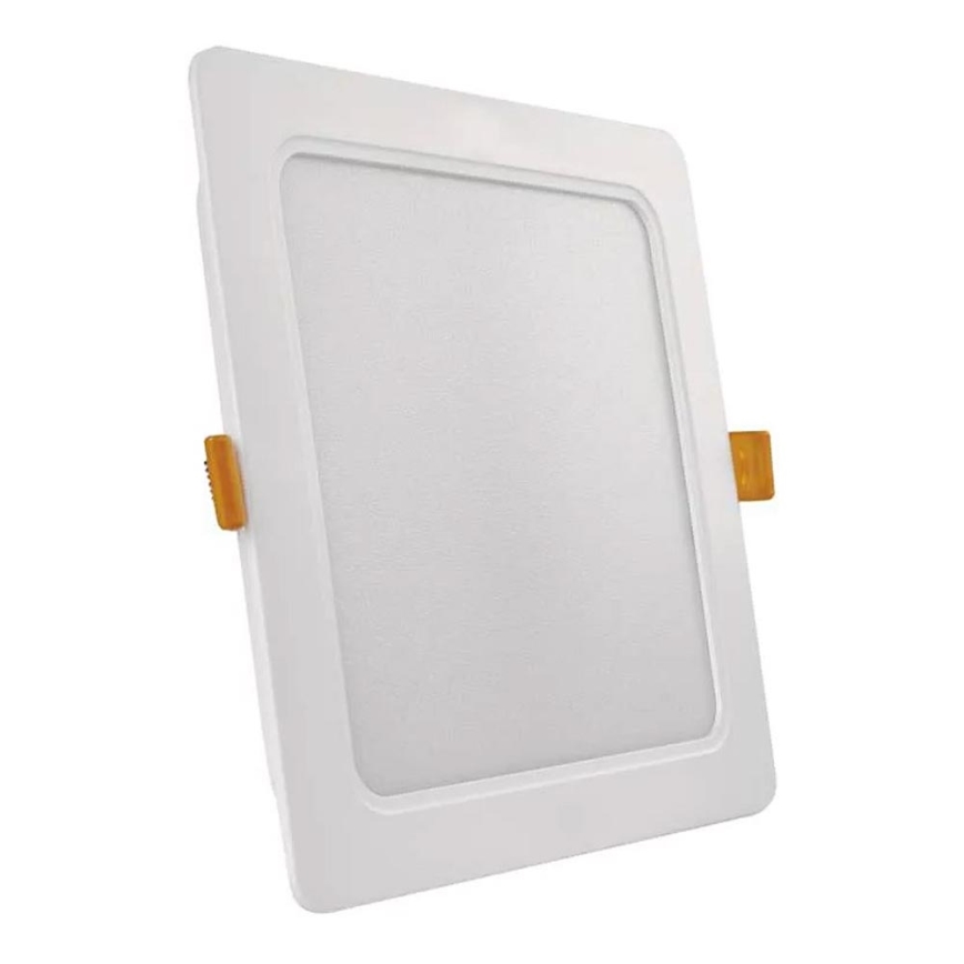 Светодиодный встраиваемый потолочный светильник LED/18W/230V 17x17 cm белая