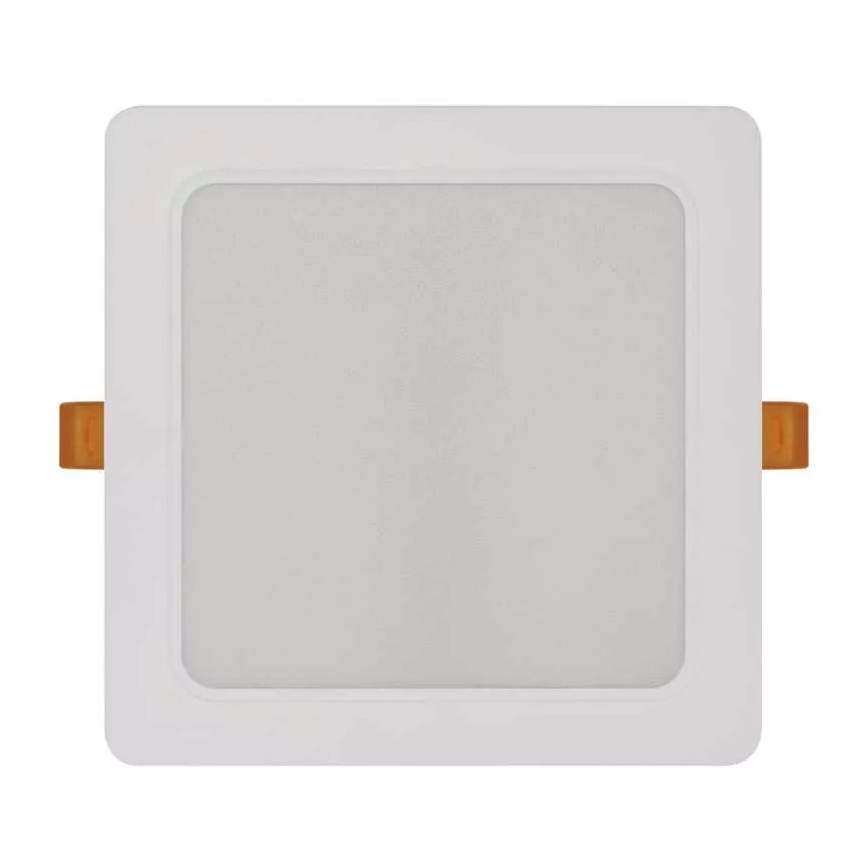 Светодиодный встраиваемый потолочный светильник LED/18W/230V 17x17 cm белая