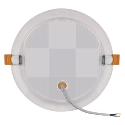 Светодиодный встраиваемый потолочный светильник LED/18W/230V диаметр 17 cm белая