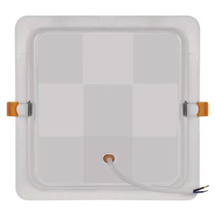 Светодиодный встраиваемый потолочный светильник LED/24W/230V 22x22 cm белая