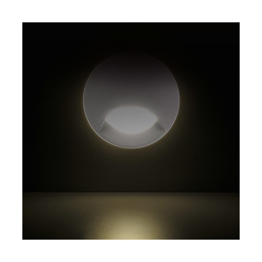 Светодиодный встраиваемый светильник для подсветки лестницы Q1 LED/3W/230V IP44