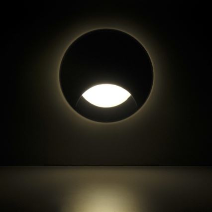Светодиодный встраиваемый светильник для подсветки лестницы Q1 LED/3W/230V IP44