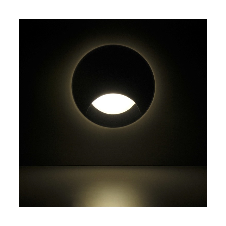 Светодиодный встраиваемый светильник для подсветки лестницы Q1 LED/3W/230V IP44
