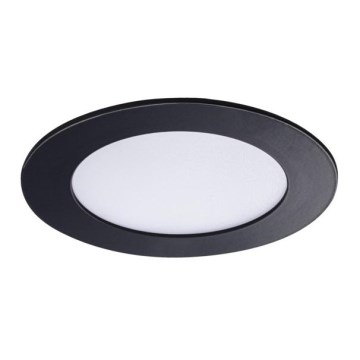 Светодиодный встраиваемый светильник для ванной комнаты ROUNDA LED/6W/230V IP44 черный
