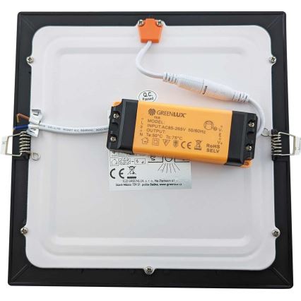 Светодиодный встраиваемый светильник для ванной комнаты VEGA LED/12W/230V 3800K 16,8 cm IP44