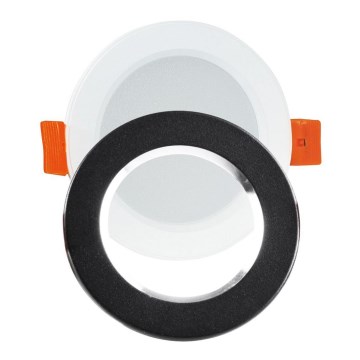 Светодиодный встроенный потолочный светильник ZOE LED/4,8W/230V черный