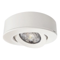 Светодиодный встроенный/припотолочный точечный светильник 2в1 LED/5W/230V 4200K диаметр 9,3 см белый