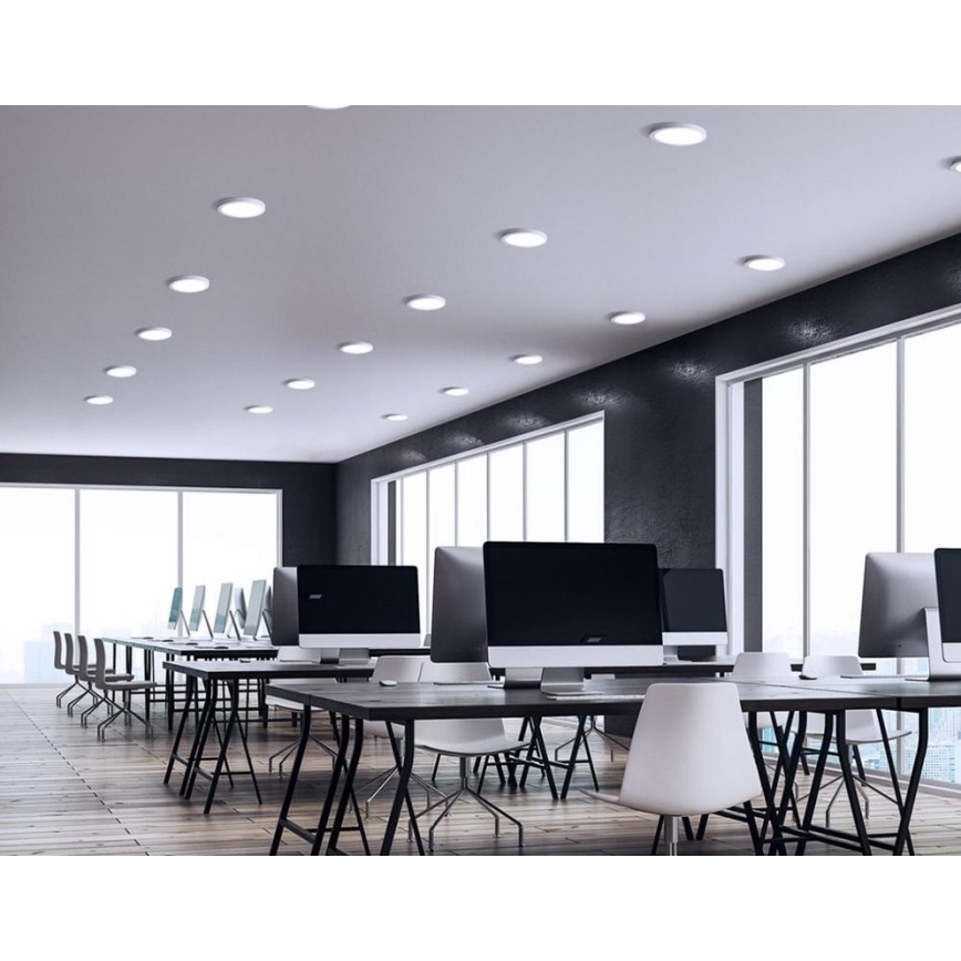 Светодиодный встроенный светильник ALGINE 2в1 LED/18W/230V 3000K