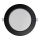 Светодиодный встроенный светильник CIRCLE LED/12W/230V 4000K диаметр 17 см черный