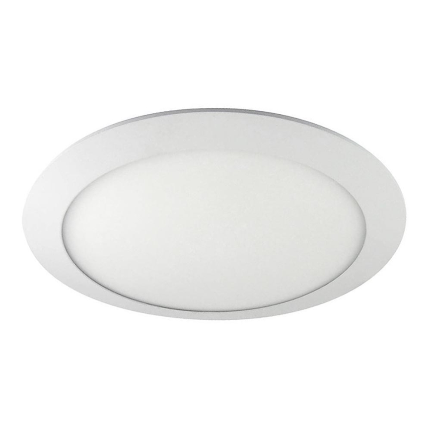 Светодиодный встроенный светильник CIRCLE LED/12W/230V 6500K диаметр 17,5 см белый