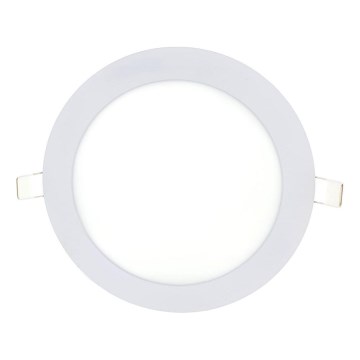 Светодиодный встроенный светильник CIRCLE LED/15W/230V 6500K диаметр 18,8 см белый