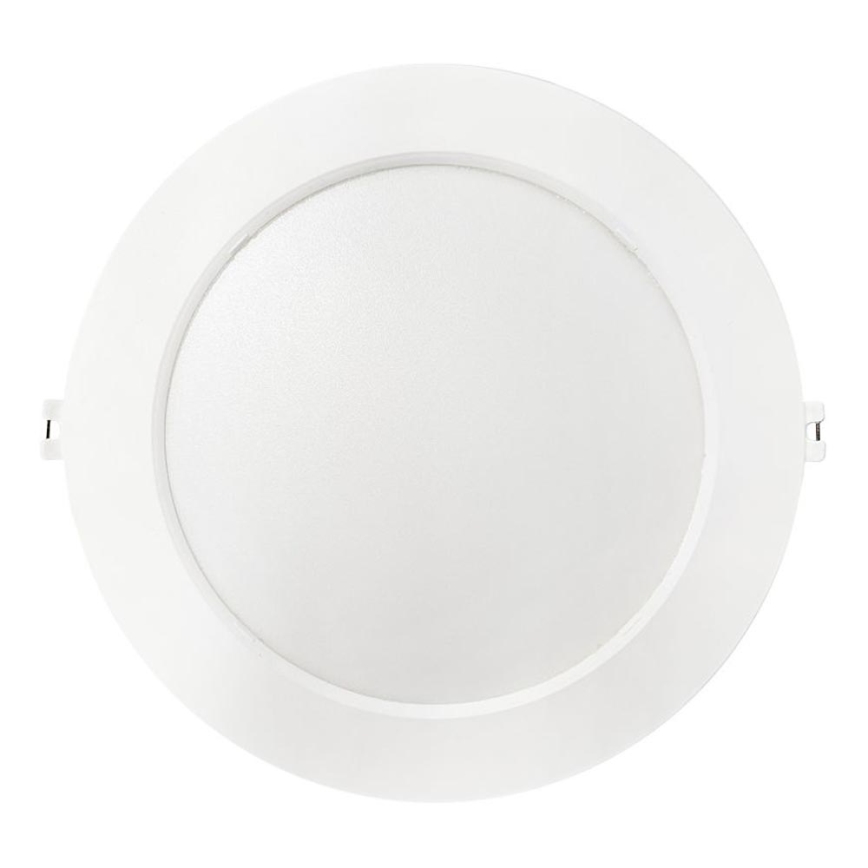 Светодиодный встроенный светильник CIRCLE LED/18W/230V 4000K диаметр 22 см белый